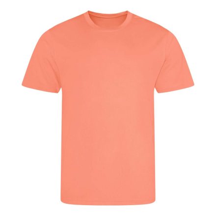 JC001 környakas sport férfi póló Just Cool, Peach Sorbet-2XL