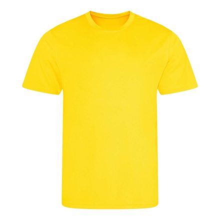 JC001 környakas sport férfi póló Just Cool, Sun Yellow-2XL