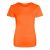 JC005 környakas Női sport póló Just Cool, Electric Orange-XS