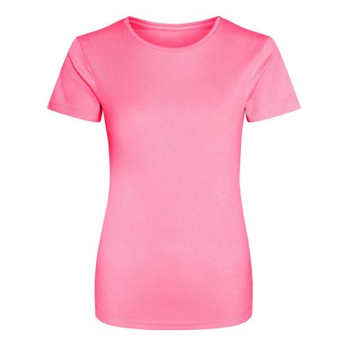 JC005 környakas Női sport póló Just Cool, Electric Pink-L