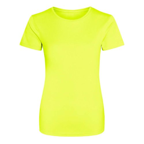 JC005 környakas Női sport póló Just Cool, Electric Yellow-L