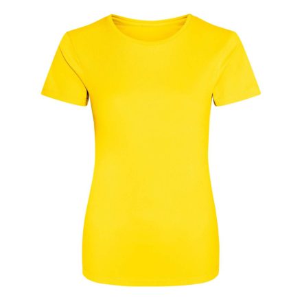 JC005 környakas Női sport póló Just Cool, Sun Yellow-XL