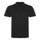 JP001 tri-blend galléros férfi póló Just Polos, Heather Black-2XL