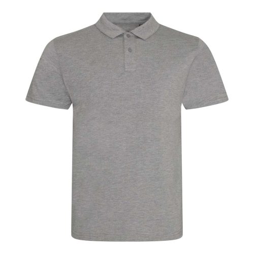 JP001 tri-blend galléros férfi póló Just Polos, Heather Grey-M