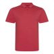 JP001 tri-blend galléros férfi póló Just Polos, Heather Red-2XL