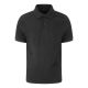 JP002 galléros sztreccs férfi póló Just Polos, Black-2XL