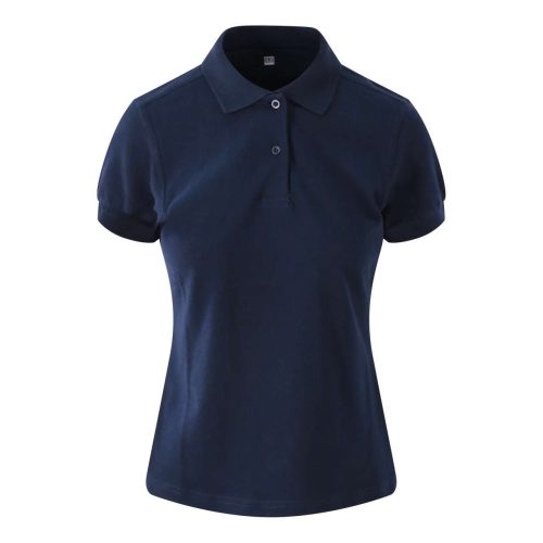 JP002F sztreccs galléros Női póló Just Polos, Navy-XS