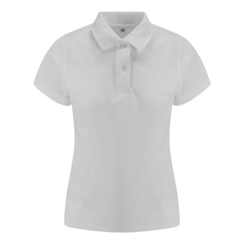 JP002F sztreccs galléros Női póló Just Polos, White-2XL