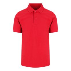 JP002 galléros sztreccs férfi póló Just Polos, Red-S