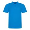 JP100 mikropiké unisex galléros póló Just Polos, Azure Blue-3XL