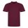 JP100 mikropiké unisex galléros póló Just Polos, Burgundy-2XL