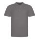 JP100 mikropiké unisex galléros póló Just Polos, Charcoal-2XL