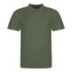 JP100 mikropiké unisex galléros póló Just Polos, Earthy Green-2XL