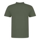 JP100 mikropiké unisex galléros póló Just Polos, Earthy Green-2XL