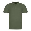 JP100 mikropiké unisex galléros póló Just Polos, Earthy Green-3XL