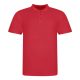 JP100 mikropiké unisex galléros póló Just Polos, Fire Red-2XL