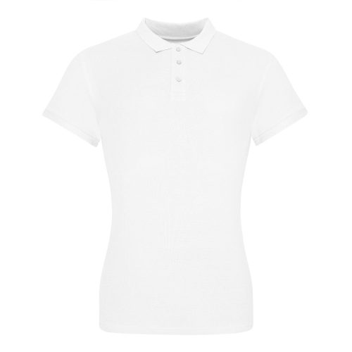 JP100F rövid ujjú Női galléros póló Just Polos, White-2XL