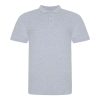 JP100 mikropiké unisex galléros póló Just Polos, Heather Grey-M