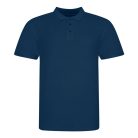 JP100 mikropiké unisex galléros póló Just Polos, Ink Blue-3XL