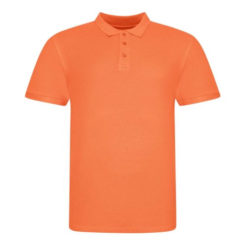 JP100 mikropiké unisex galléros póló Just Polos, Mango Tango-2XL