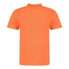 JP100 mikropiké unisex galléros póló Just Polos, Mango Tango-2XL