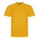 JP100 mikropiké unisex galléros póló Just Polos, Mustard-3XL