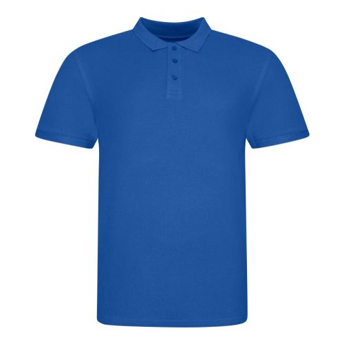 JP100 mikropiké unisex galléros póló Just Polos, Royal Blue-3XL