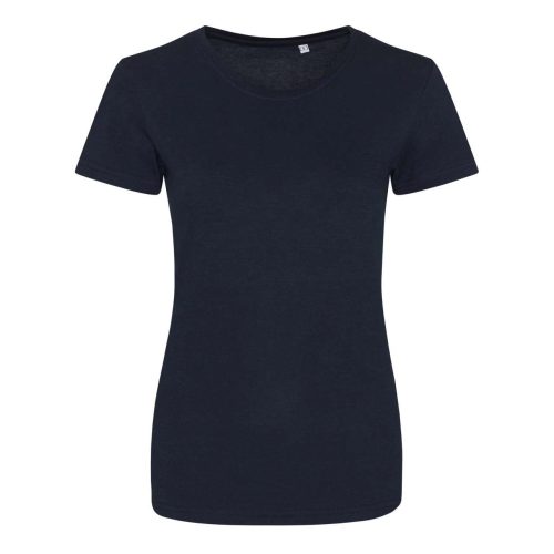 JT001F tri-blend Női rövid ujjú póló Just Ts, Solid Navy-L