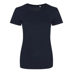   JT001F tri-blend Női rövid ujjú póló Just Ts, Solid Navy-XS