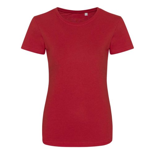 JT001F tri-blend Női rövid ujjú póló Just Ts, Solid Red-L