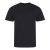 JT001 tri-blend rövid ujjú férfi póló Just Ts, Heather Black-S