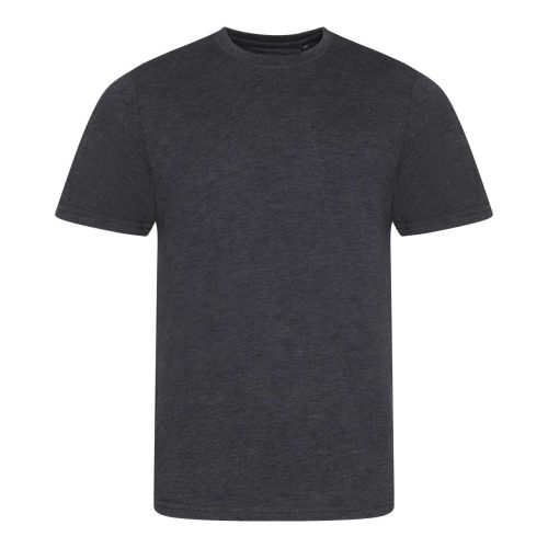 JT001 tri-blend rövid ujjú férfi póló Just Ts, Heather Charcoal-L