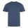 JT001 tri-blend rövid ujjú férfi póló Just Ts, Heather Navy-S