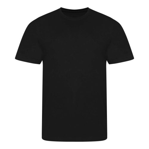 JT001 tri-blend rövid ujjú férfi póló Just Ts, Solid Black-2XL