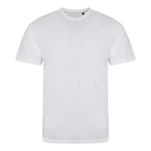 JT001 tri-blend rövid ujjú férfi póló Just Ts, Solid White-L