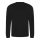 JT002 tri-blend hosszú ujjú férfi póló Just Ts, Solid Black-L