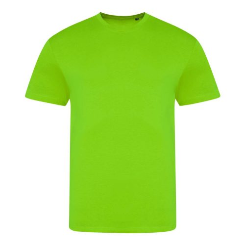 JT004 electric tri-blend rövid ujjú unisex póló Just Ts, Electric Green-2XL