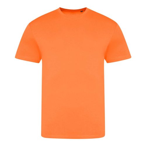 JT004 electric tri-blend rövid ujjú unisex póló Just Ts, Electric Orange-2XL