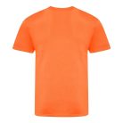 JT004 electric tri-blend rövid ujjú unisex póló Just Ts, Electric Orange-2XL