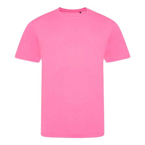 JT004 electric tri-blend rövid ujjú unisex póló Just Ts, Electric Pink-2XL