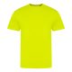 JT004 electric tri-blend rövid ujjú unisex póló Just Ts, Electric Yellow-2XL