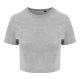 JT006 tri-blend rövid fazonú Női póló Just Ts, Heather Grey-L