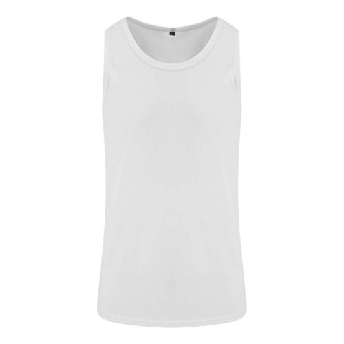 JT007 ujjatlan tri-blend férfi póló-trikó Just Ts, Solid White-L