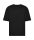 JT009 rövd ujjú bő szabású unisex póló Just Ts, Deep Black-2XL