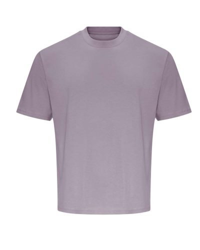 JT009 rövd ujjú bő szabású unisex póló Just Ts, Dusty Lilac-S