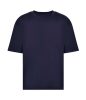 JT009 rövd ujjú bő szabású unisex póló Just Ts, New French Navy-L