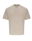 JT009 rövd ujjú bő szabású unisex póló Just Ts, Natural Stone-2XL