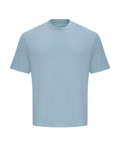 JT009 rövd ujjú bő szabású unisex póló Just Ts, Sky Blue-S