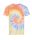 JT022 batikolt egyedi mintás unisex rövid ujjú póló Just Ts, Tie-Dye Swirl-2XL