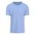 JT032 surf unisex környakas rövid ujjú póló Just Ts, Surf Blue-L